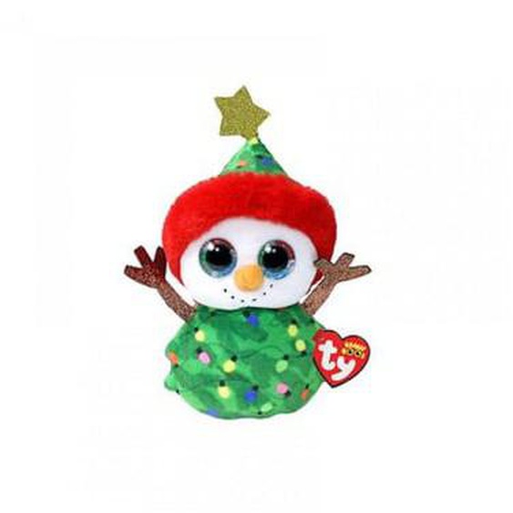 Beanie boo s small bonhomme de neige - Sapin de Noel