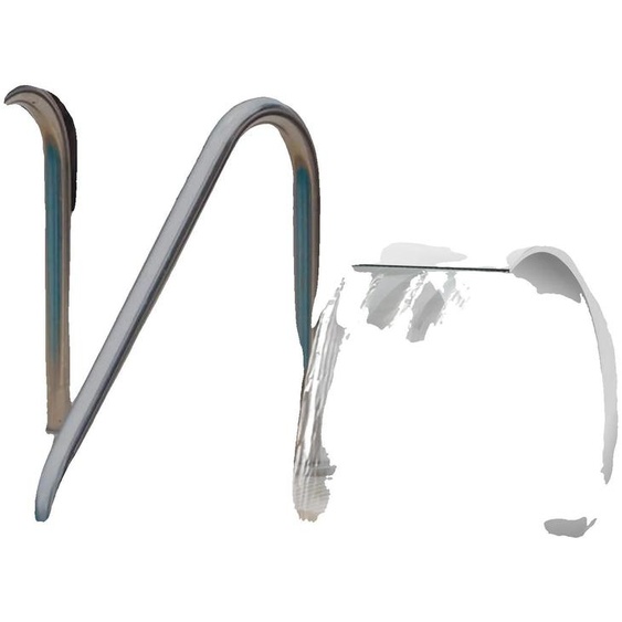 Bec en cascade, design moderne, acier inoxydable durable, argent