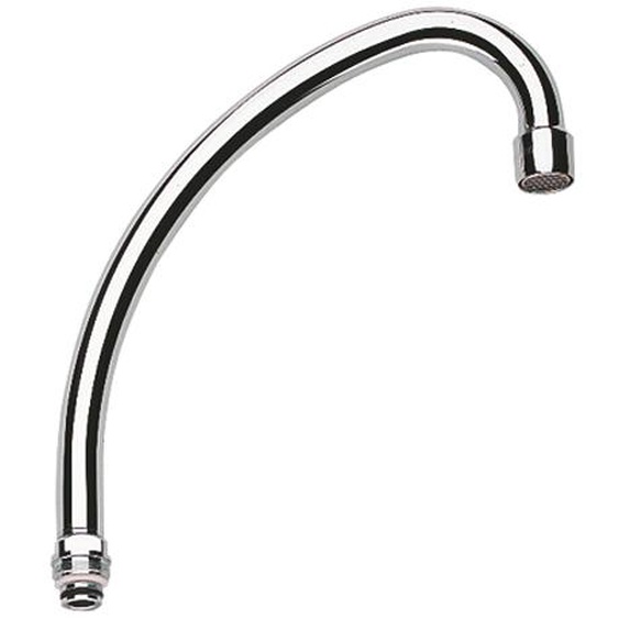Bec col de cygne oriantable saillie 185mm - GROHE - 13073000