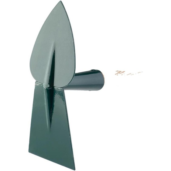 Bêche, en acier, diamètre de tige de 28 mm, adaptée aux petites surfaces, efficace pour laération du sol, idéale pour lélimination des mauvaises herbes