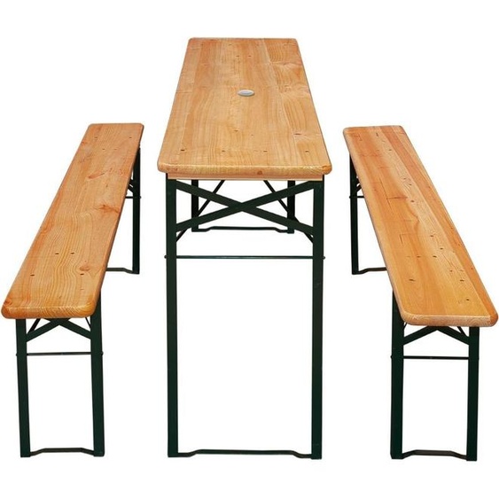 Beer tent set 3-piece 170cm foldable