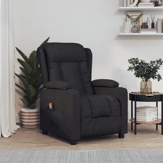 BEI CLORIS Fauteuil de massage Noir Tissu - Fauteuil de massage Nouveau9760598 1parcel
