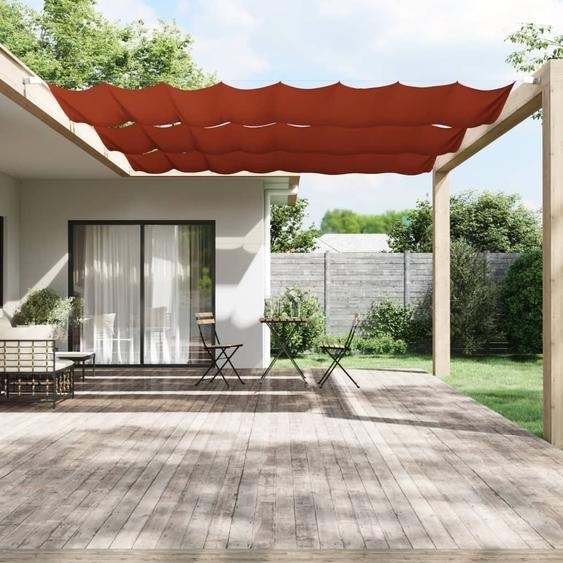 BEI CLORIS Store vertical Terracotta 180x600 cm Toile Oxford - Parasols Nouveau6067885 1parcel
