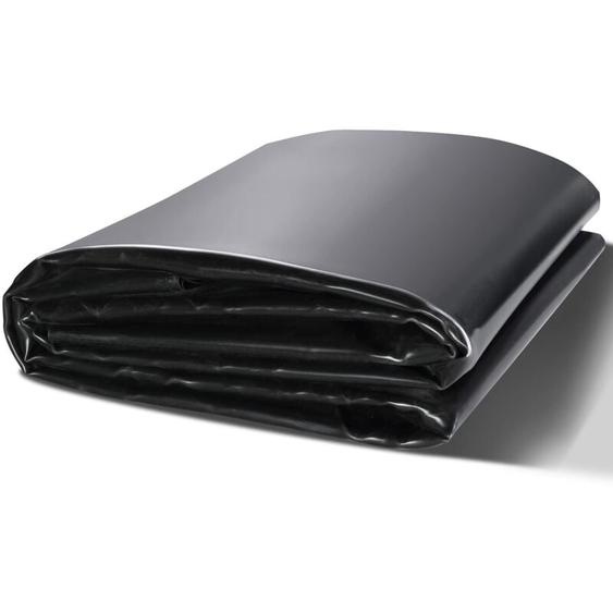 Bâche Bassin 3x4,6 m Revêtement pour Étang Épaisseur 1,5 mm Pliable en epdm sous-Couche Facile à Découper pour Étangs à Poissons, Carpes Koi, Jeux