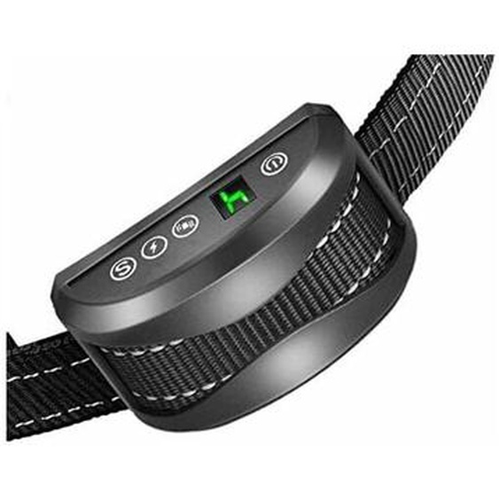 Collier Anti-aboiement Chien - 3 Modes Choc Électrique/Vibration/Sensibilité Aide au Dressage Inoffensif Automatique IP65 Batterie Rechargeable