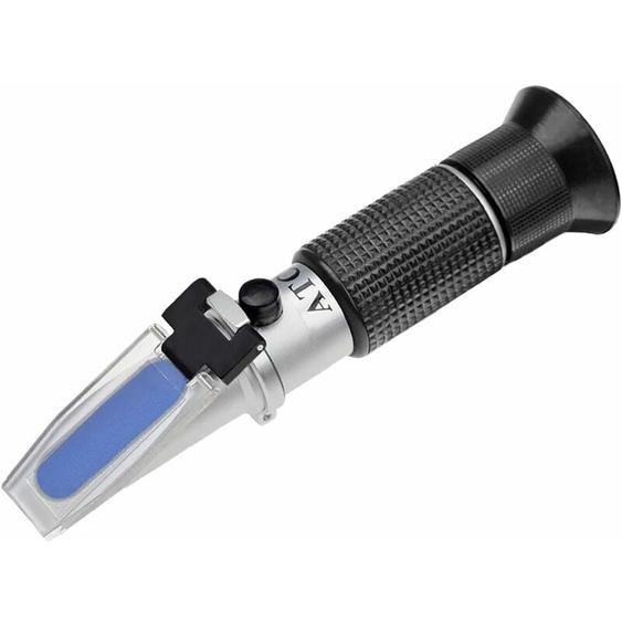 Beijiyi - Réfractomètre de 0 à 90% Brix Réfractomètre Manuel pour déterminer la teneur en Sucre de Miel Huile végétale Sirup Melasse avec Fonction