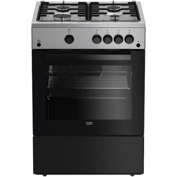 Beko - Cuisinière tout gaz FBG62031XCS