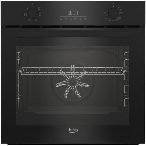 Beko - Four encastrable 72L-60cm, chaleur tournante AeroPerfect, 6 fonctions cuisson, booster, écran tactile led, sécurité enfant
