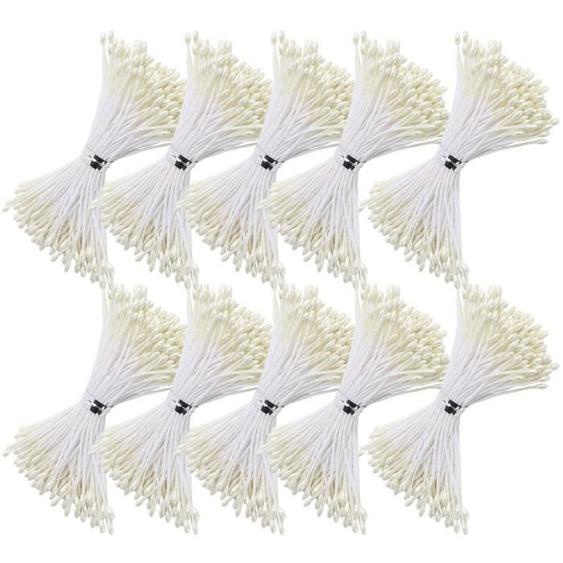 BEL-7590761830761-tamine artificielle 900pcs tamine de Fleur Décoration de Bouquet Artificiel en Gypse Couleur mercerie couture 1 mm