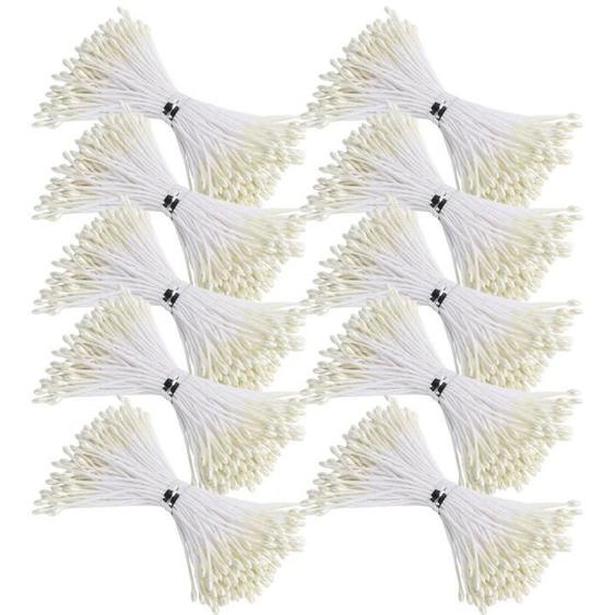 BEL-7590761837081-tamine artificielle 900pcs tamine de Fleur Décoration de Bouquet Artificiel en Gypse mercerie thermocollant 3 mm 1