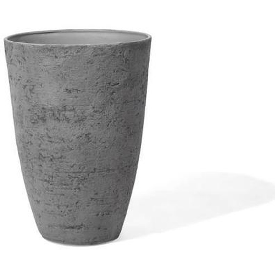 Beliani - Grand cache-pot gris en pierre en forme de vase CAMIA