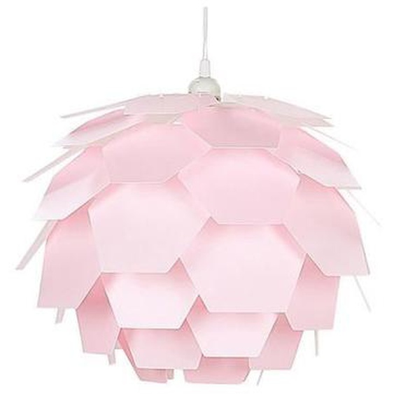 Beliani - Lampe suspension rose petit abat-jour SEGRE