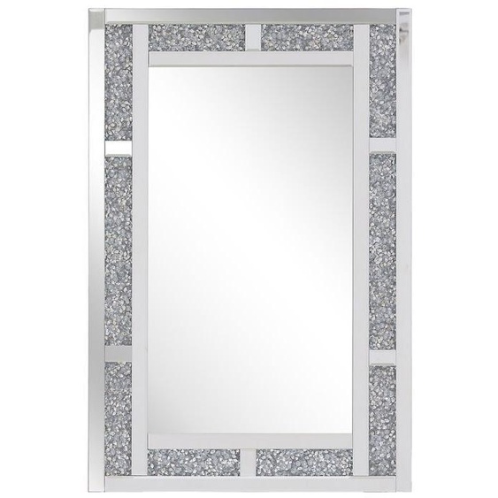 Beliani - Miroir mural argenté 60 x 90 cm AVRILLE