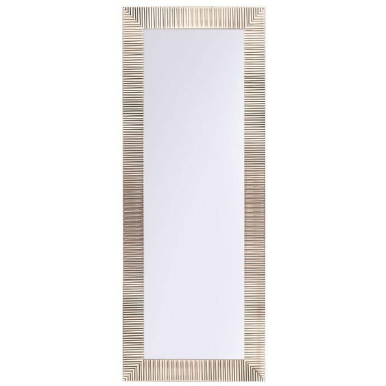 Beliani - Miroir mural doré 50 x 130 cm DRAVEIL
