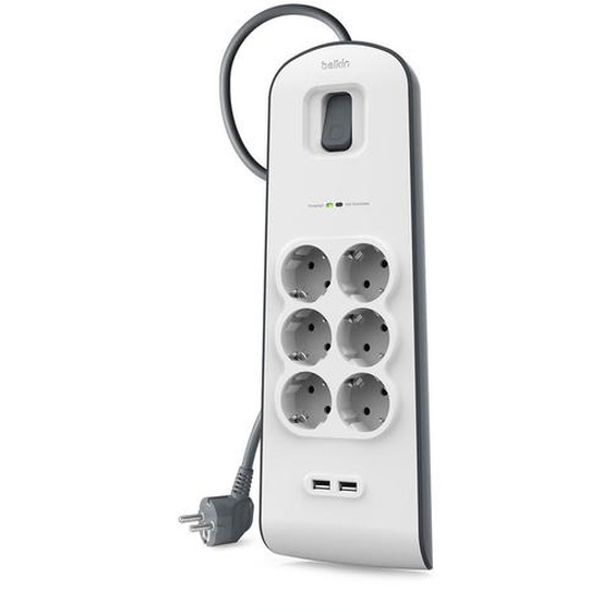 Belkin - parasurtenseur - Ports de sortie : 6 - Allemagne