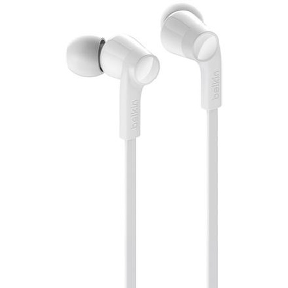 Belkin Rockstar, Avec fil, Appels/Musique, Écouteurs, Blanc G3H0001BTWHT