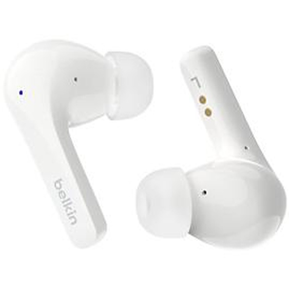 Belkin SoundForm Motion, True Wireless Stereo (TWS), Appels/Musique/Sport/Au quotidien, Casque, Blanc AUC010BTWH