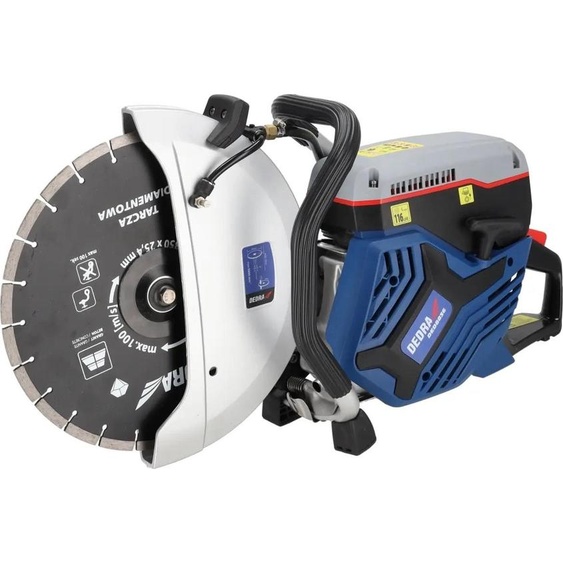 Scie à essence pour béton et acier 3,5 kW 350/25,4 mm