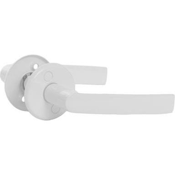 Béquille Sur Rosace 16/006 Aluminium Blanc