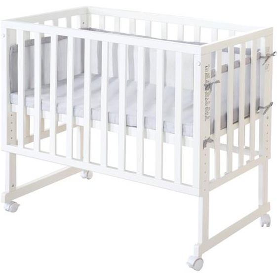 Berceau Cododo 3en1 Avec Matelas Et Accessoires Roba Style Blanc / Gris