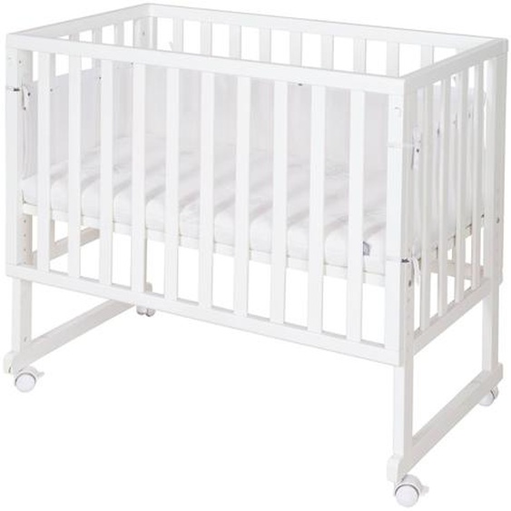 Berceau Cododo 3en1 Avec Matelas Et Accessoires Sternenzauber Grau Blanc