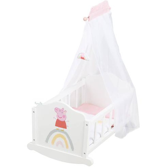 Berceau De Poupée Avec Accessoires Complets Peppa Pig Blanc / Peppa Pig