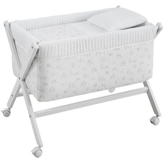 Berceau En Bois Ecru/white