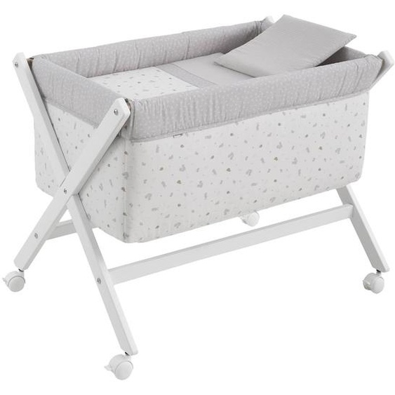 Berceau En Bois Grey/white