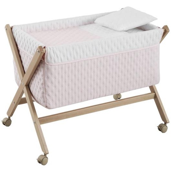 Berceau En Bois Pink/natural
