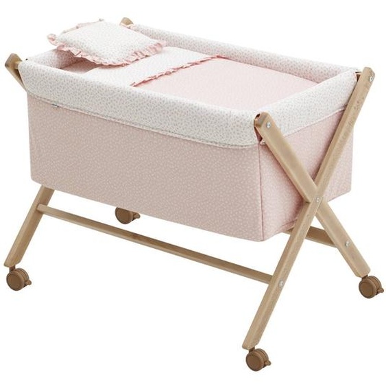 Berceau En Bois Pink/natural