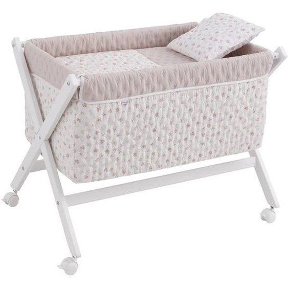 Berceau En Bois Pink/white