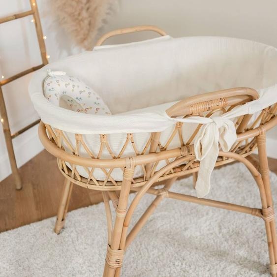 Berceau Et Support En Rotin June Naturel