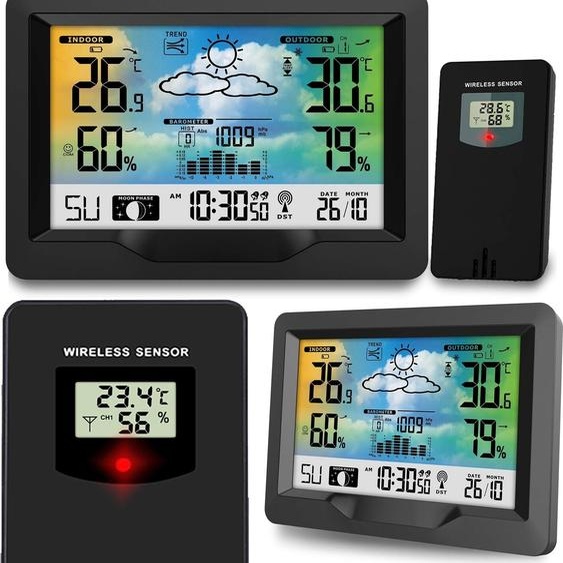 Berdsen Meteorologická stanice s displejem BD-901 erná