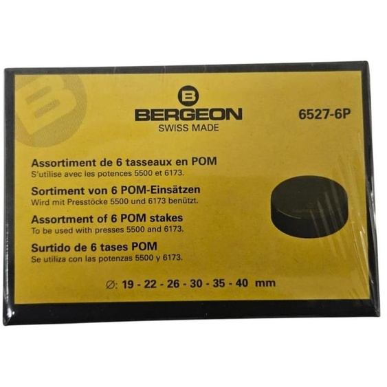 Bergeon 6527-6P pour fixation verre minéral et fermeture boitiers compatible