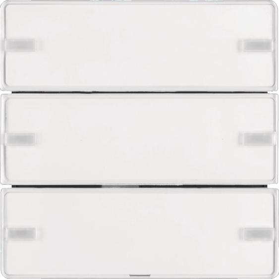 Berker KNX Q.x Capteur tactile triple Confort blanc polaire velours, 1 pièce.