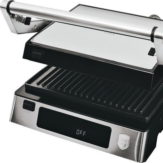 BERLINGERHAUS Gril de contact électrique avec surface antiadhésive 2000 W acier inoxydable BH-9603
