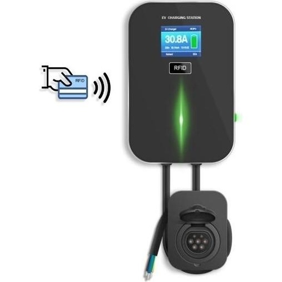 Besen 11 kW - Type 2 - Prise - Wallbox-BS20-BA-11KW-RFID