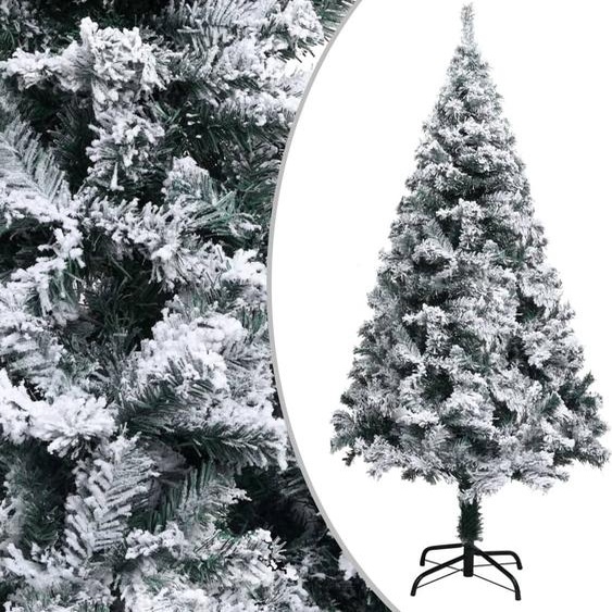 Best Möbel Arbre de Noël artificiel avec neige Vert 150 cm PVC - Arbres de Noël artificiels Cloris Nouveau7028037 1parcel