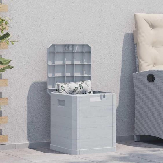Best Möbel Boîte de rangement de jardin 90 L Gris clair - Caisses de jardin Cloris Nouveau8043365 1parcel