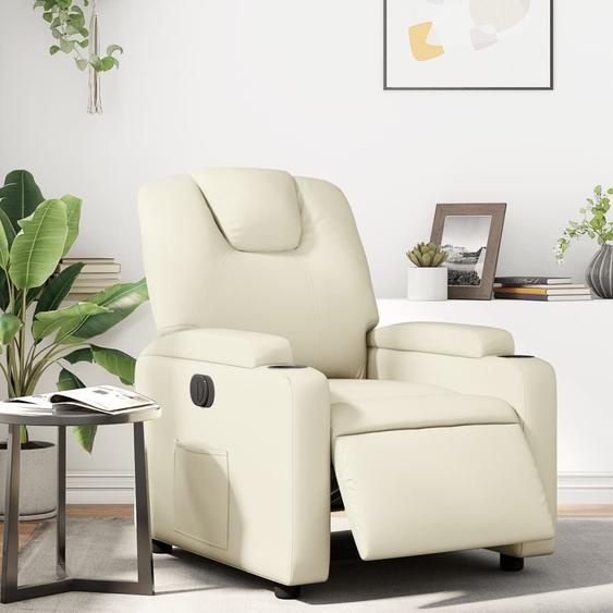 Best Möbel Fauteuil Relax Electrique Crème Similicuir - Fauteuil TV & Relax CL2949874 2parcel