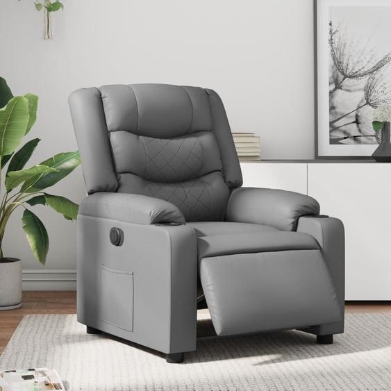 Best Möbel Fauteuil Relax Electrique Gris Similicuir - Fauteuil TV & Relax CL9352243 2parcel