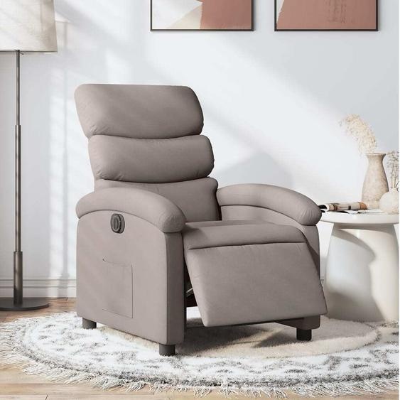 Best Möbel Fauteuil relax électrique Taupe Tissu - Fauteuil TV & Relax Cloris Nouveau3072330 2parcel