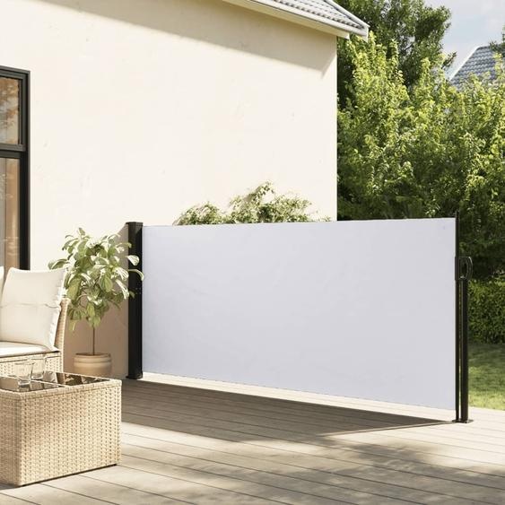 Best Möbel Marquise latérale extensible Blanc 140x500 cm - Parasols Cloris Neu9005456 1parcel