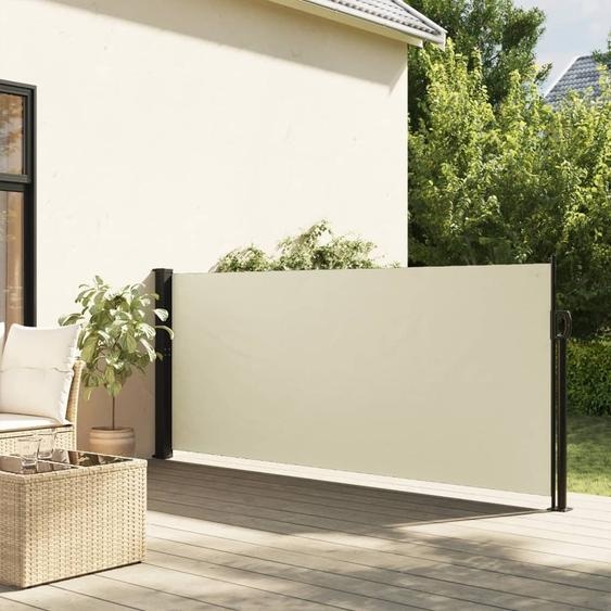 Best Möbel Marquise latérale extensible Crème 140x600 cm - Parasols CL3622554 1parcel