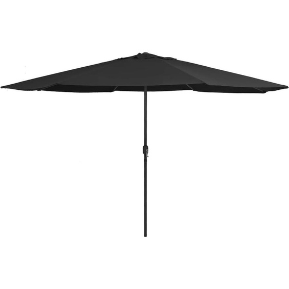 Best Möbel Parasol avec mât métallique 390 cm Noir CHY3285316