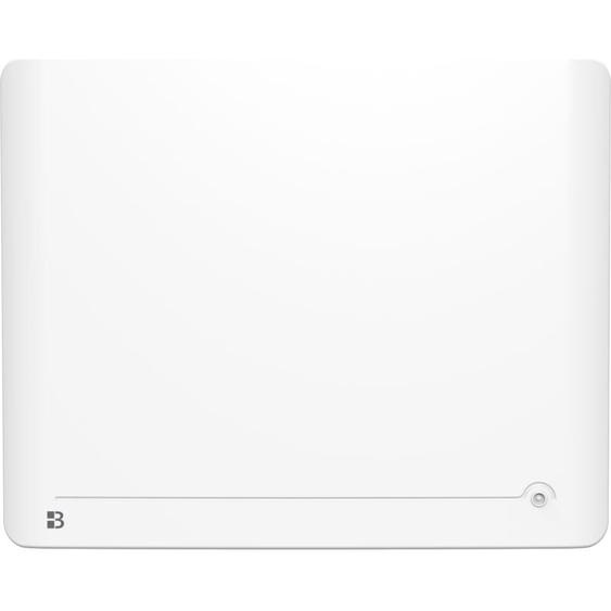 Bestherm - Radiateur électrique fixe à inertie sèche céramique 1500W, détecteur de présence et thermostat interchangeable Diane horizontal blanc