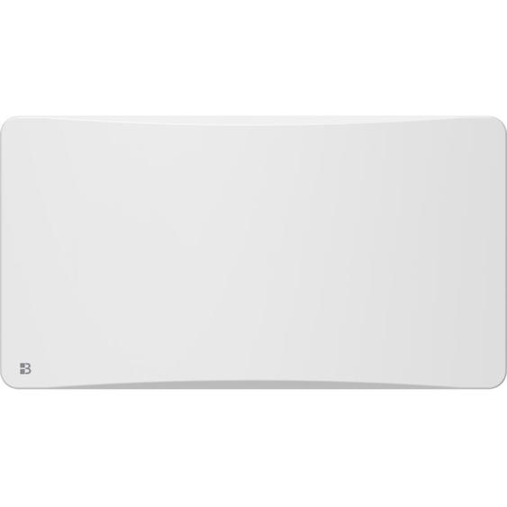Bestherm - Radiateur électrique fixe à inertie sèche fonte + film avec thermostat interchangeable 1500W almea horizontal blanc