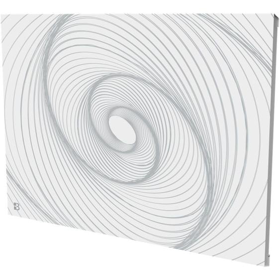 Bestherm - Radiateur électrique fixe connecté wifi à inertie sèche céramique ariane connect Design horizontal blanc