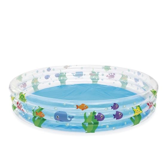 Bestway Aufblasbares Planschbecken pour enfant DunkelBleu