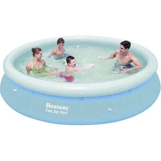 Bestway Fast Set Pool, rond, bleu
